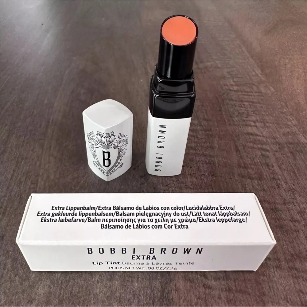 Bobbi Brown Extra Lip Tint Balm shade 04 Bare Claret Burnt Sheer Red Tint